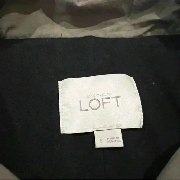 LOFT Army Green Utility Jacket - Picture 4 of 5